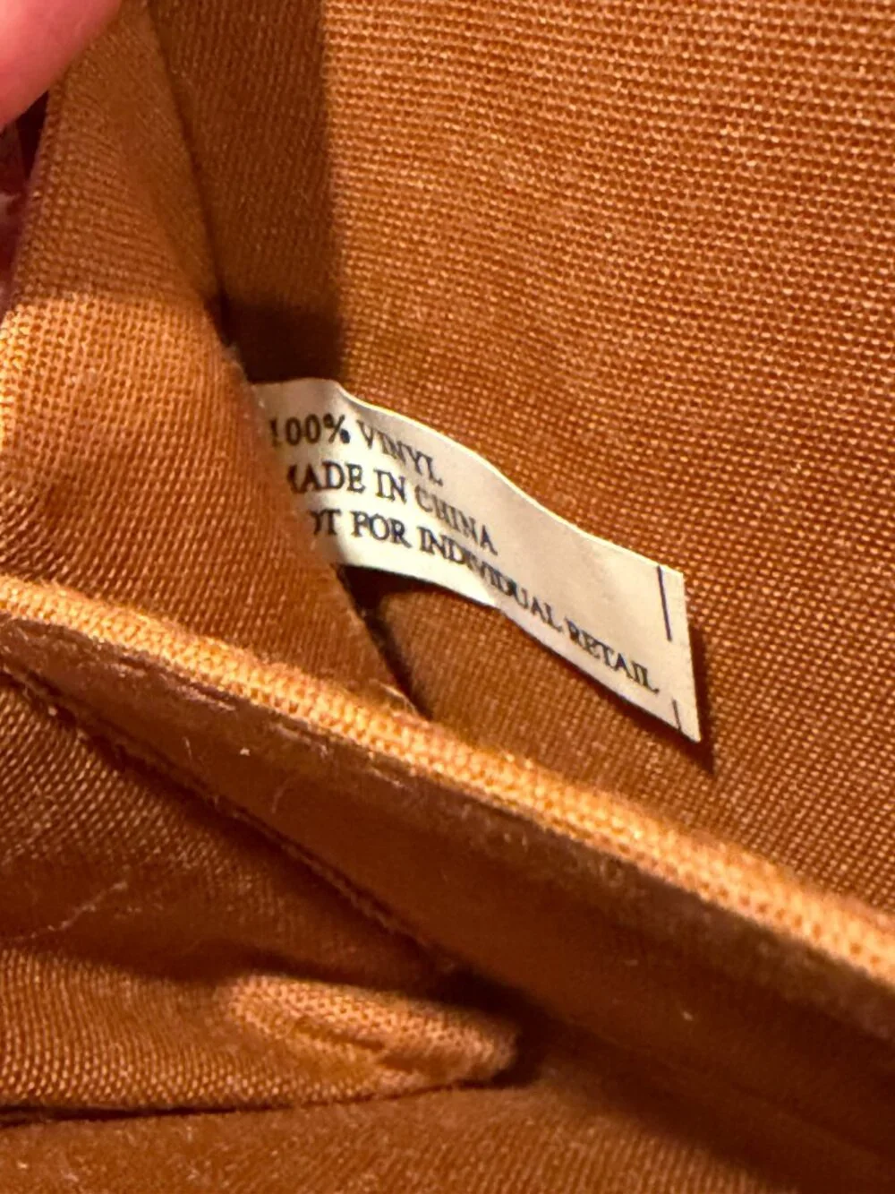 Rosetti tan faux